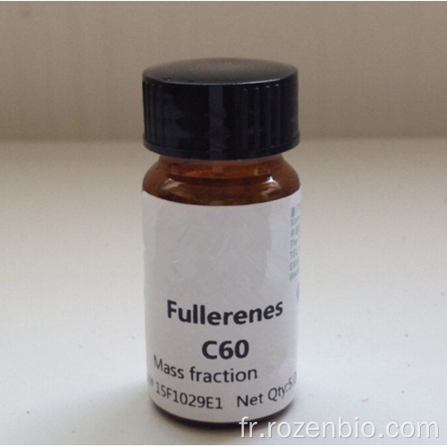 Anti-oxydation Cosmétique Grade 99.9% C60 Fullerene